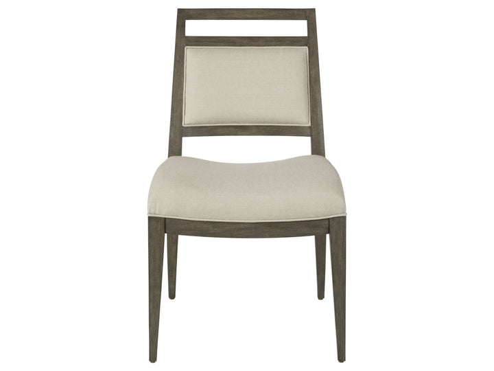 Cohesion Program - Nico Upholstered Side Chair - Dark Brown