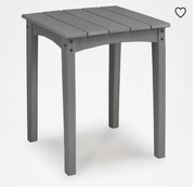 LONE VIEW OUTDOOR SQ END TABLE
