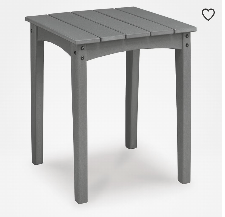 LONE VIEW OUTDOOR SQ END TABLE