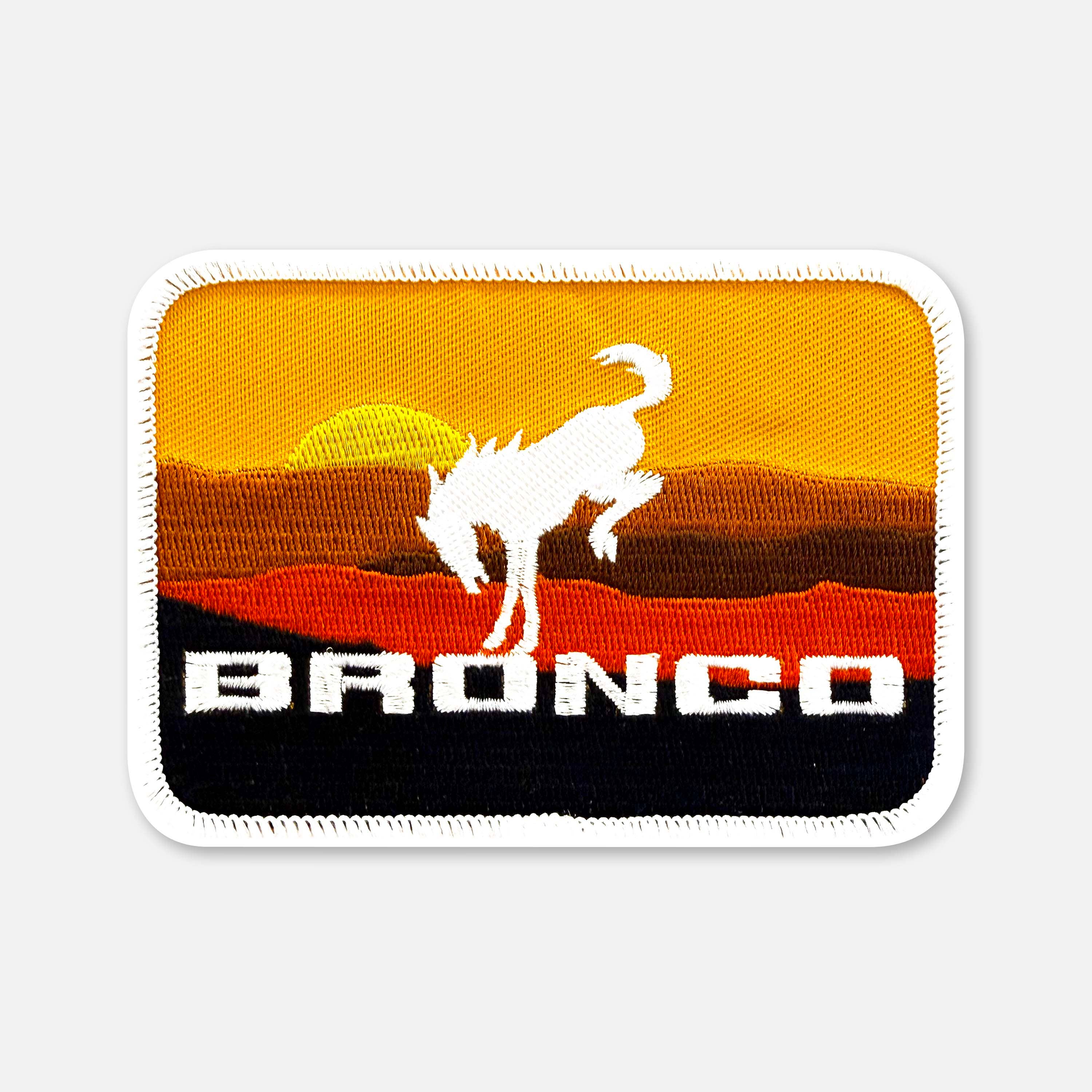 VINTAGE BRONCO PATCH
