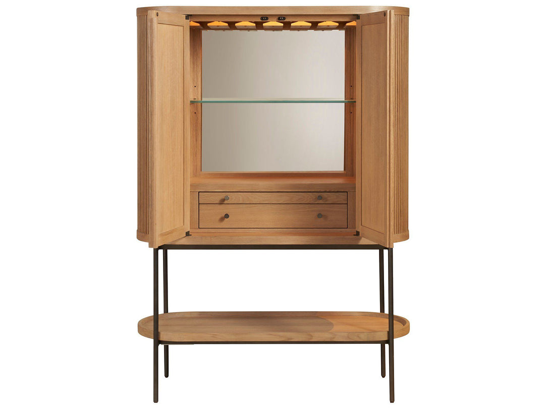 New Modern - Linnea Bar Cabinet - Light Brown