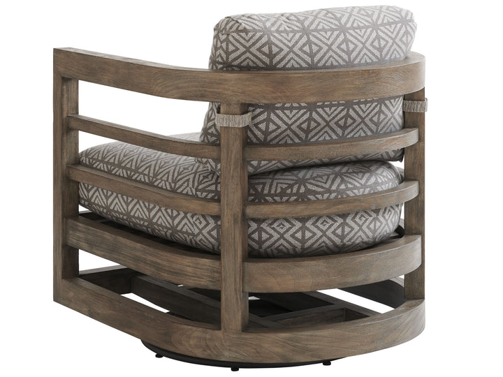 La Jolla - Occasional Swivel Chair - Dark Brown