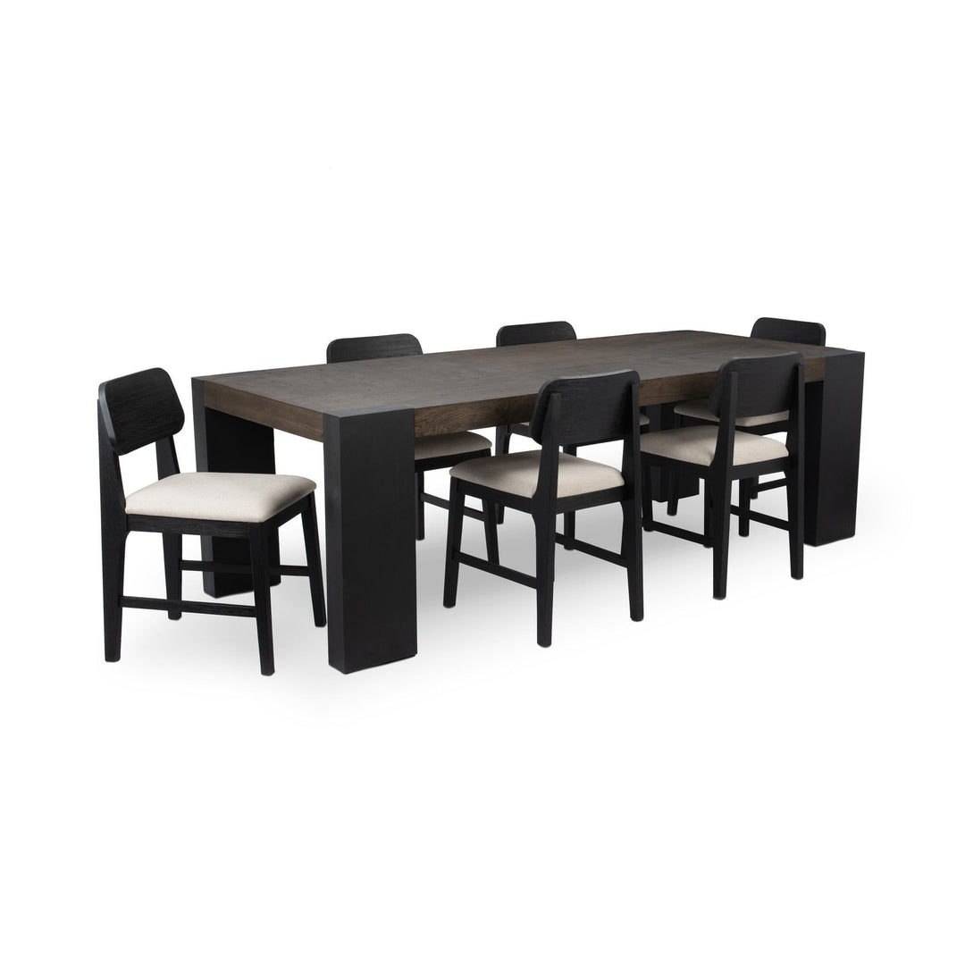 Deaven - Dining Table - Brown