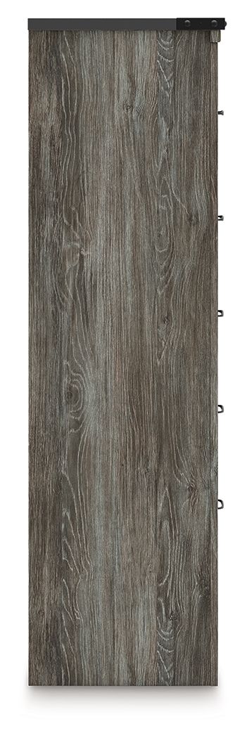 Frandern - Gray - Five Drawer Chest