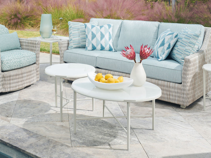 Seabrook - Sofa - Beige / Blue