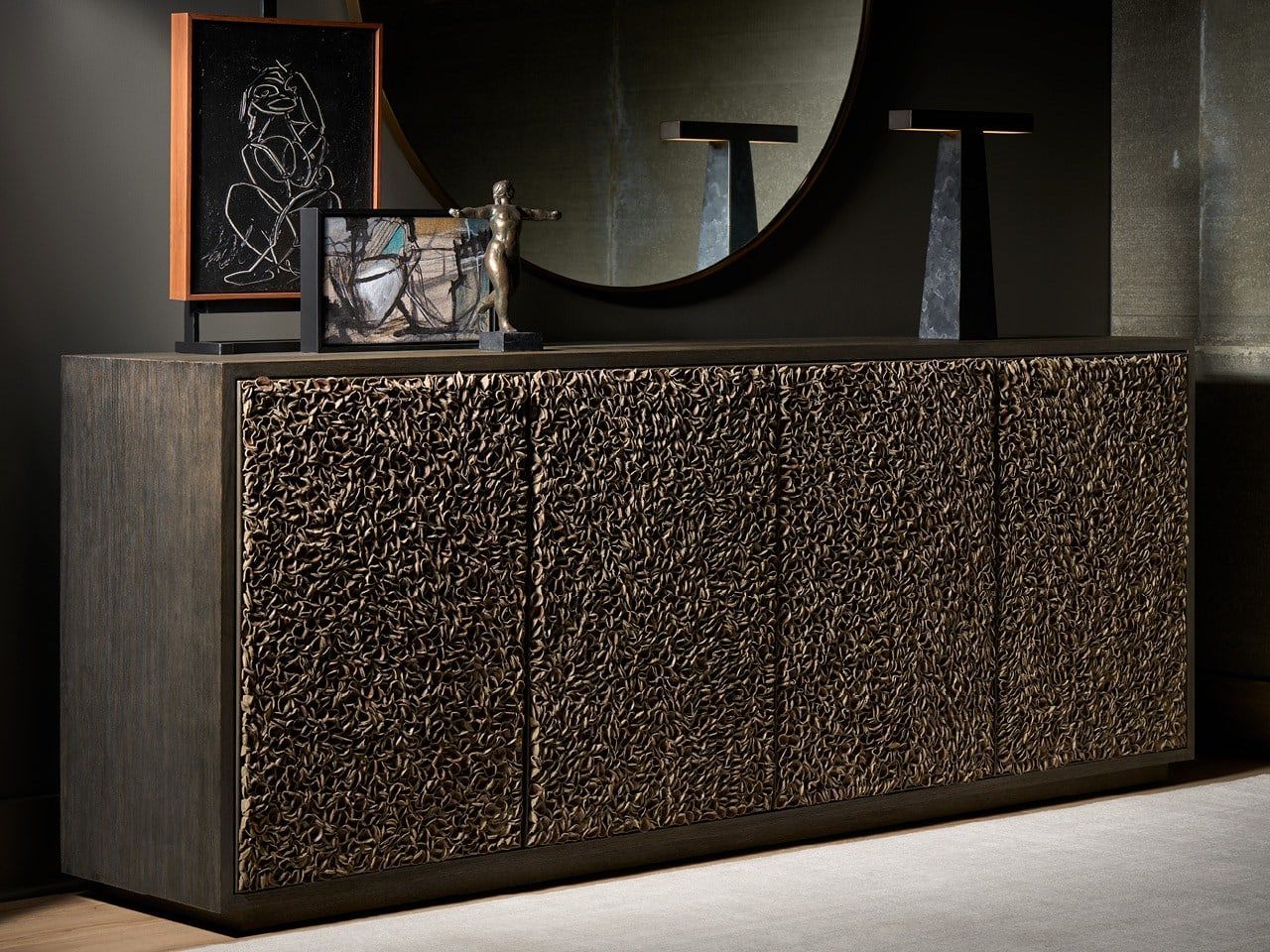 Modern / Mist & Veil - Blossom Credenza