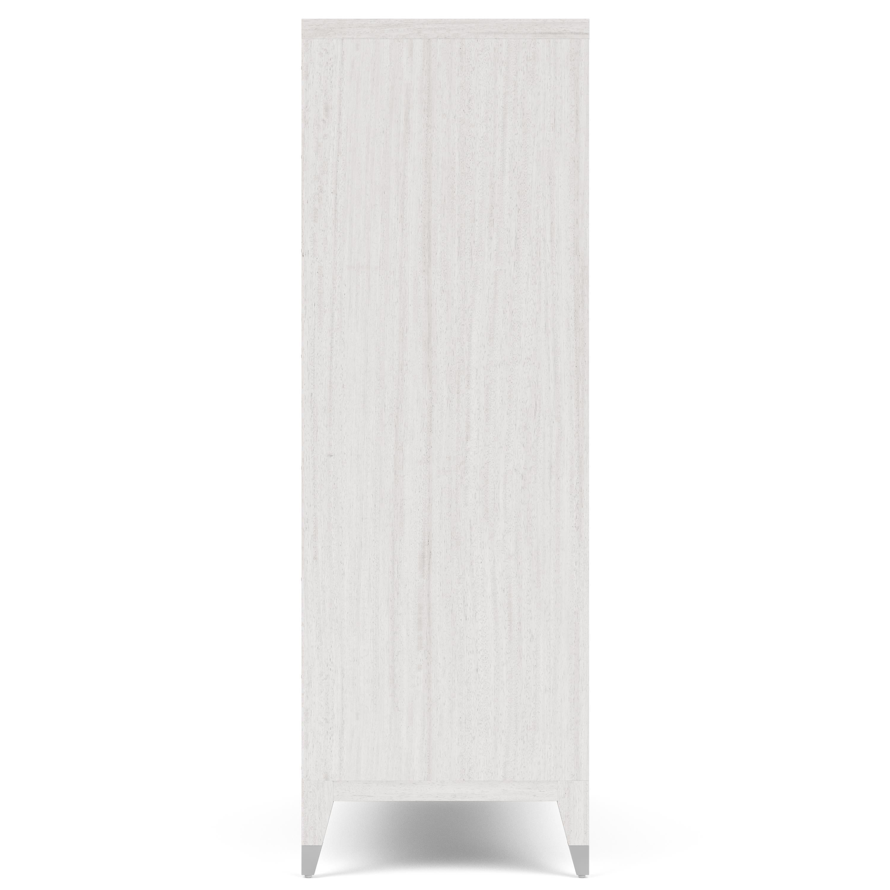 Hepburn - 5 Drawer Chest - White