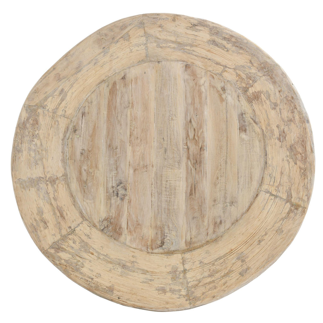 Alta - Wheel Coffee Table - Antique White