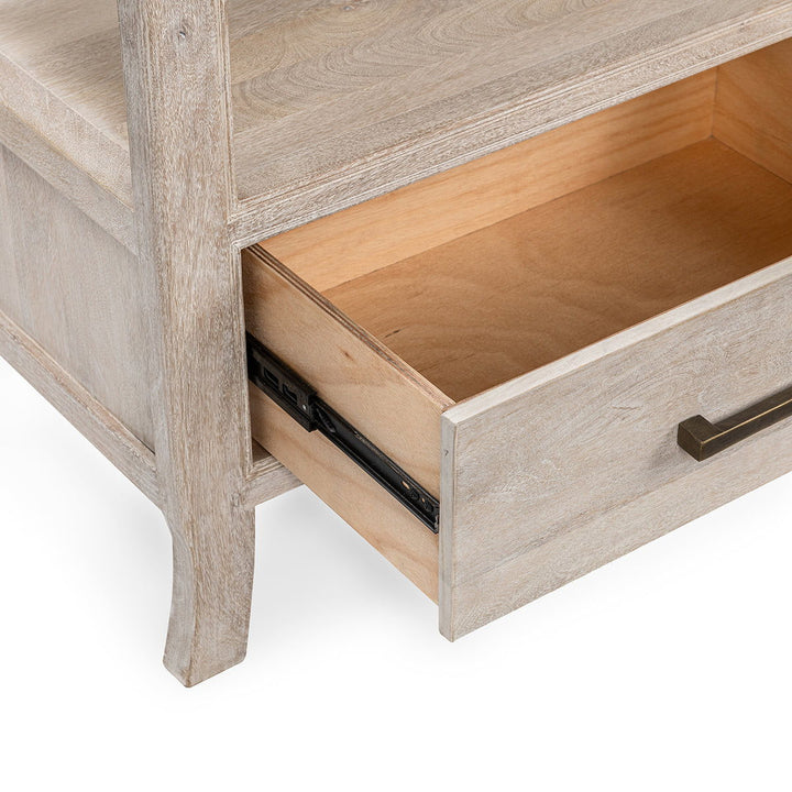 Westmont - 1 Drawers Nightstand - White