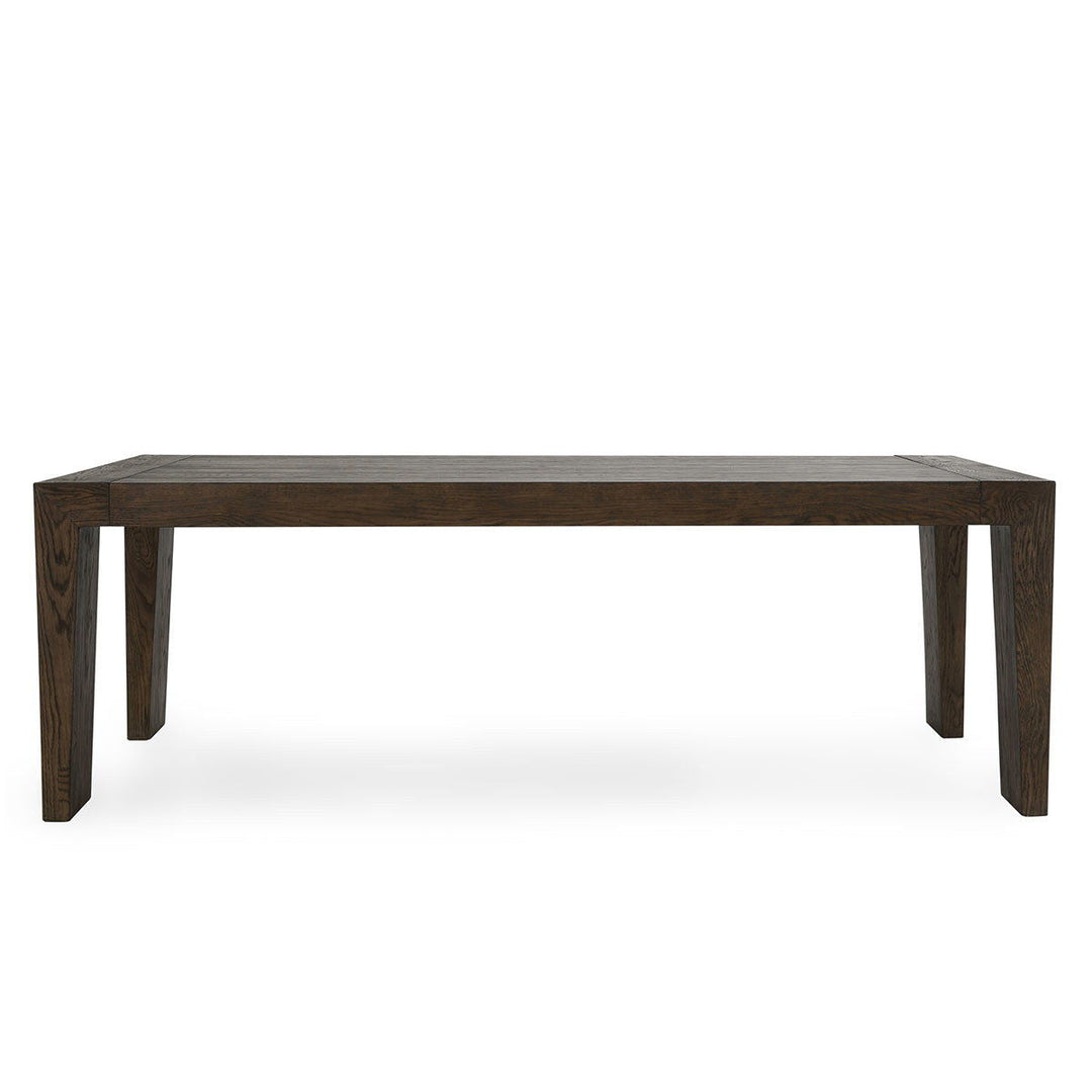 Troy - Reclaimed Oak Dining Table - Suede Brown