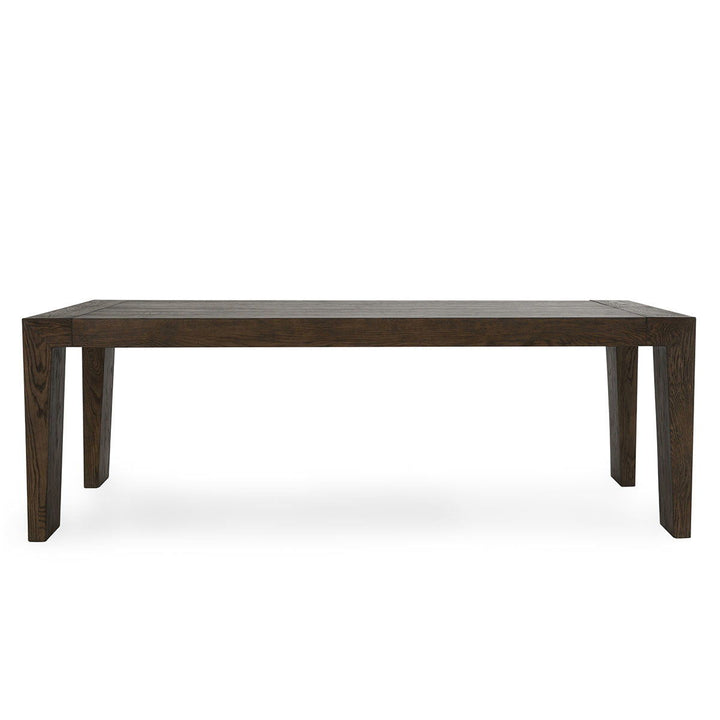 Troy - Reclaimed Oak Dining Table - Suede Brown