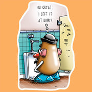 Left it at Home | Funny Sticker