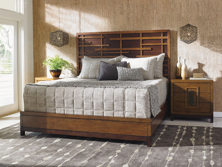 Island Fusion - Isabela Nightstand - Dark Brown