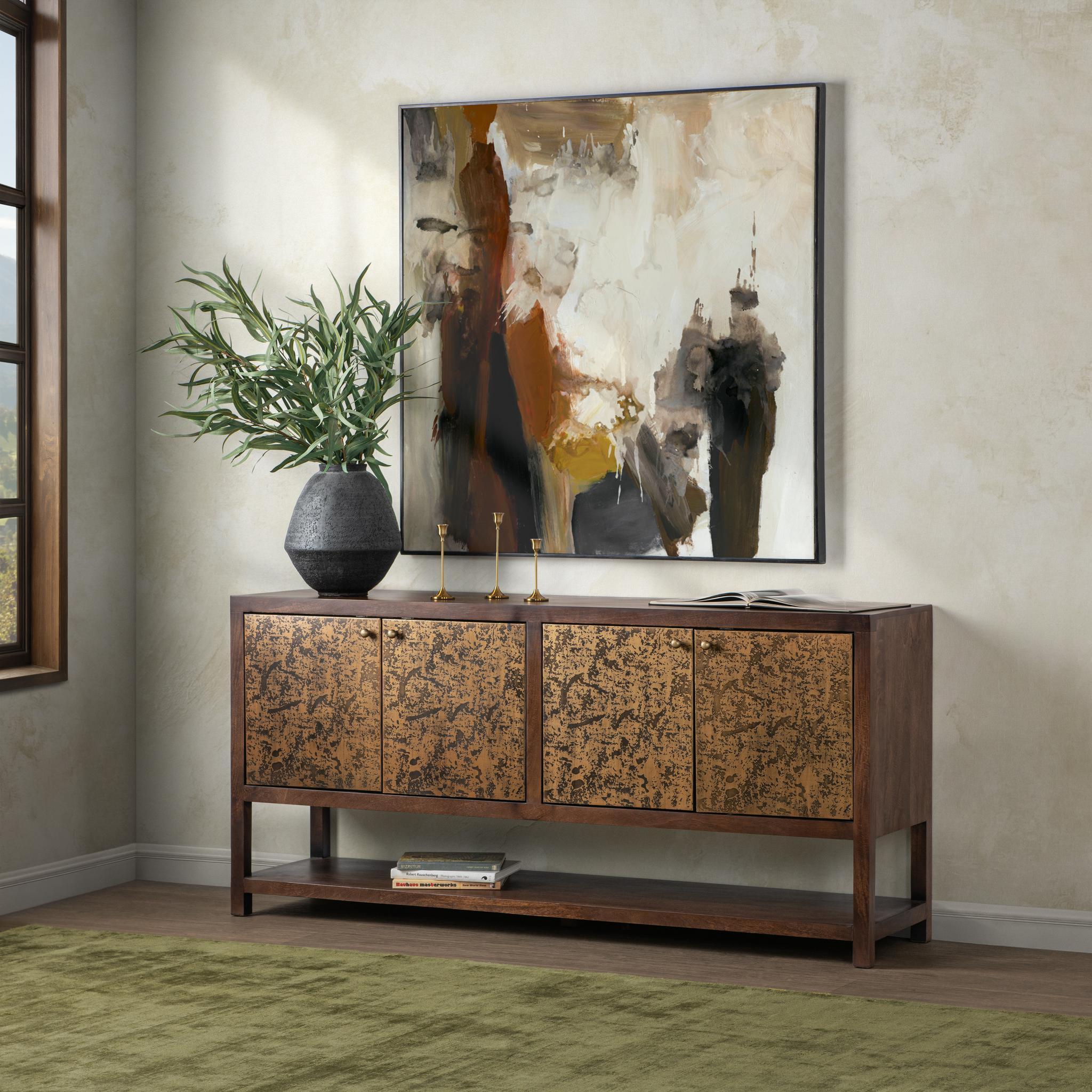 Avara - 4 Door Cabinet - Brown