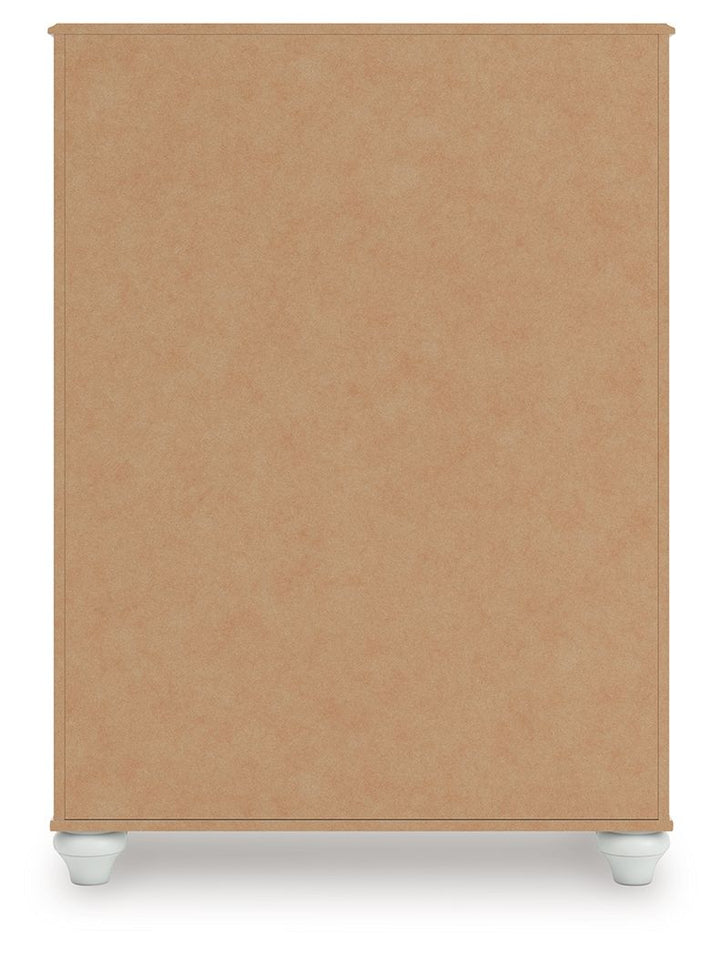 Kozlani - Five Drawer Chest - White