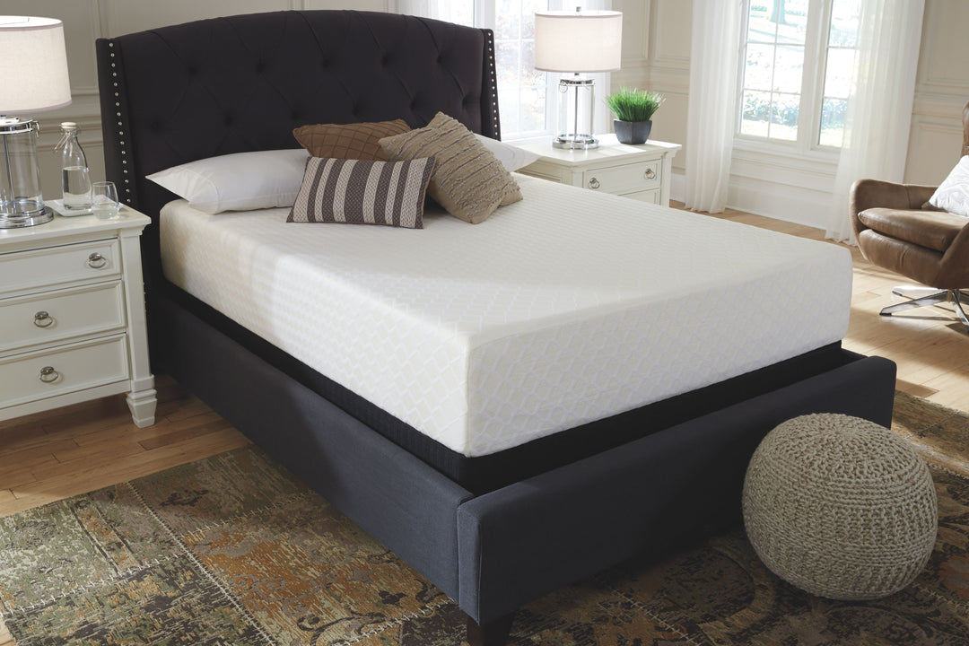 Chime 12 Inch Memory Foam - White - California King Mattress - 12-inch