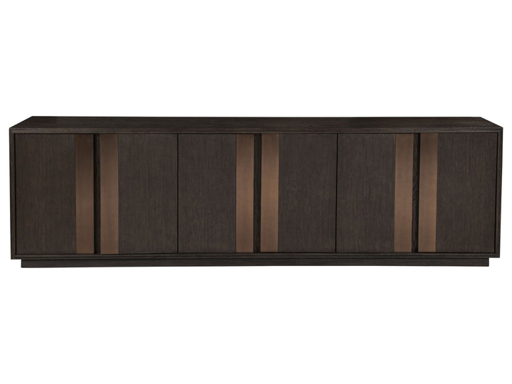 Andare - Long Media Console - Dark Brown