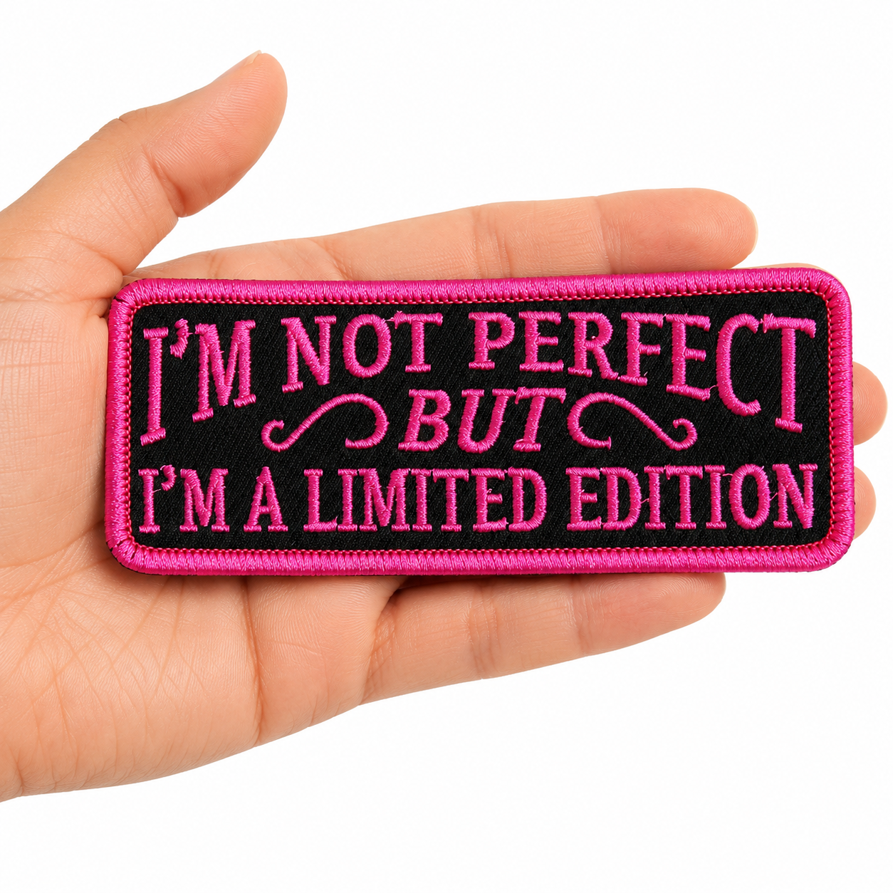 Limited Edition Iron-On & Sew-On Rayon Patch – 4" x 2"