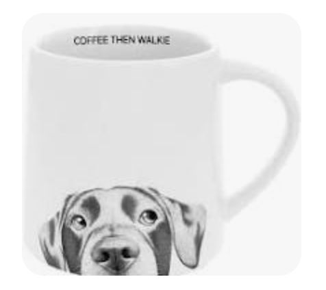 COFFEE THEN WALKIE MUG