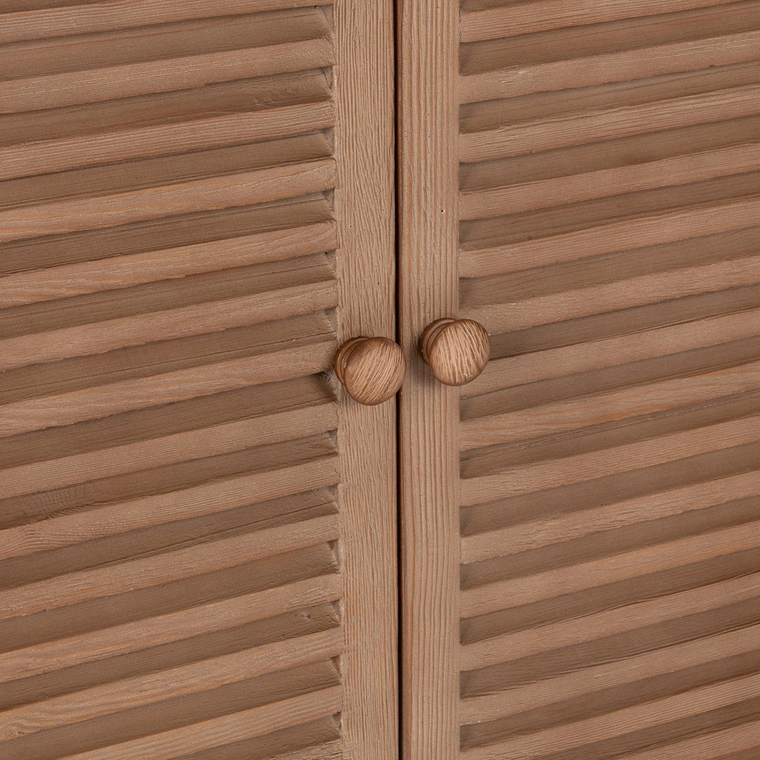 Jolen - 6 Door Buffet - Distressed Brown