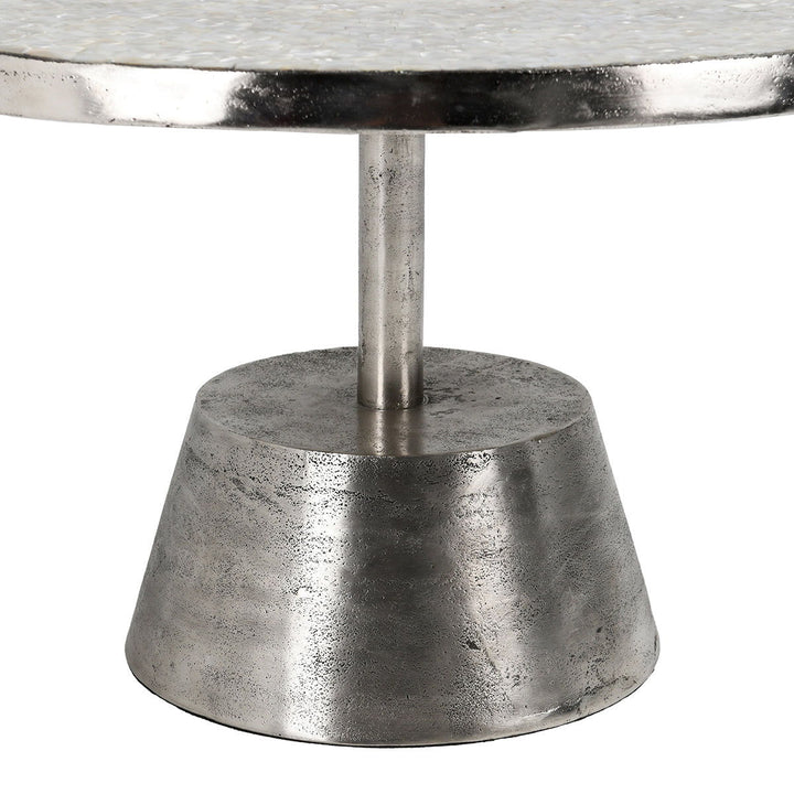Ariel - Coffee Table - Pearl Silver