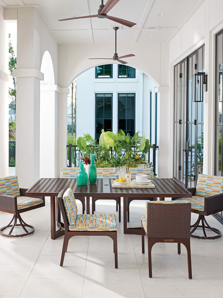 Abaco - Rectangular Dining Table - Dark Brown