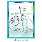 Polar Bears | Hilarious Thank You Card