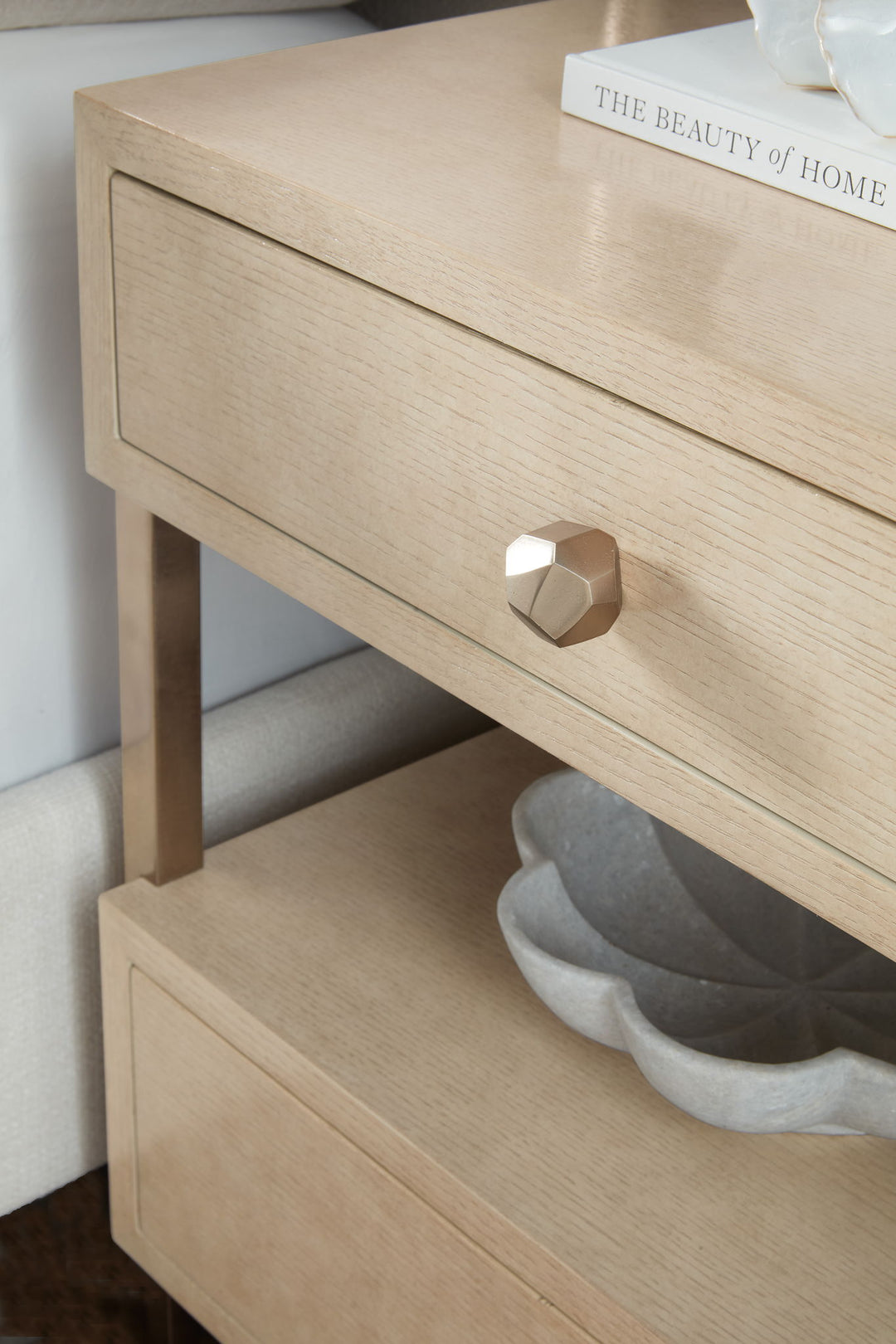 Westwood - Two-Drawer Nightstand - Beige