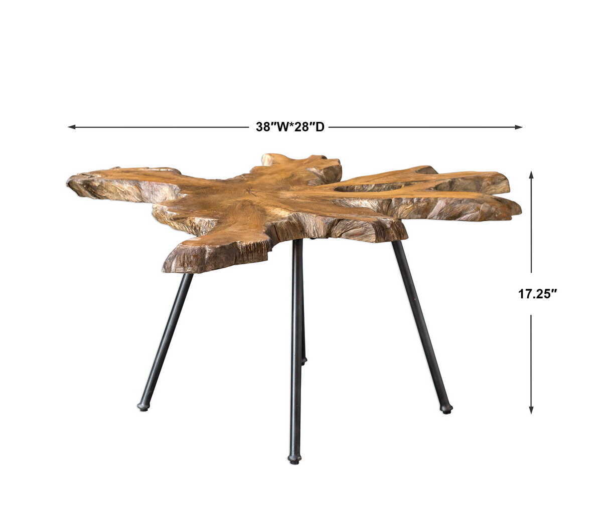 Kravitz - Accent Table - Gold
