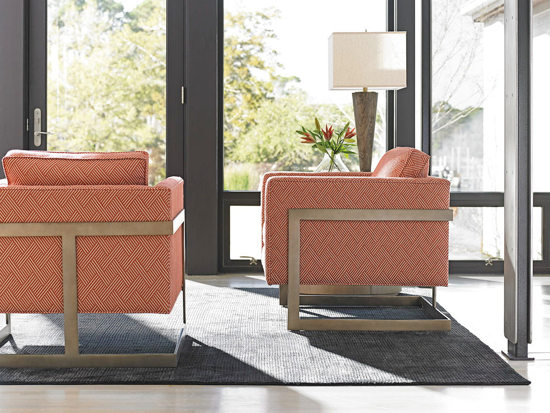 Shadow Play - Winthrop Chair - Pink