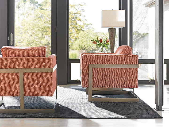 Shadow Play - Winthrop Chair - Pink