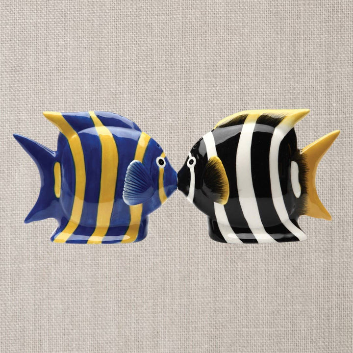 Angel Fish Ceramic Salt and Pepper Shaker Set