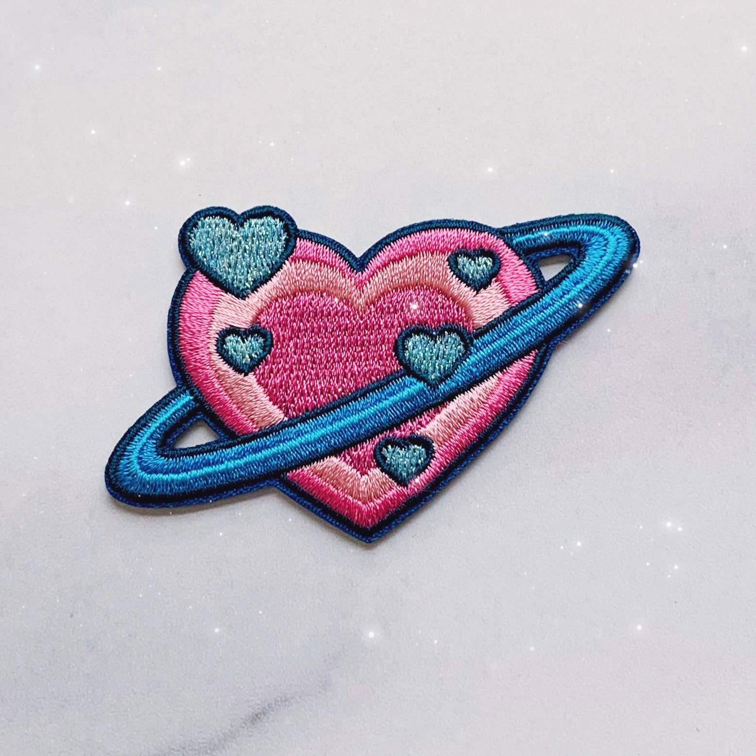 Heart Planet Patch, All Colors