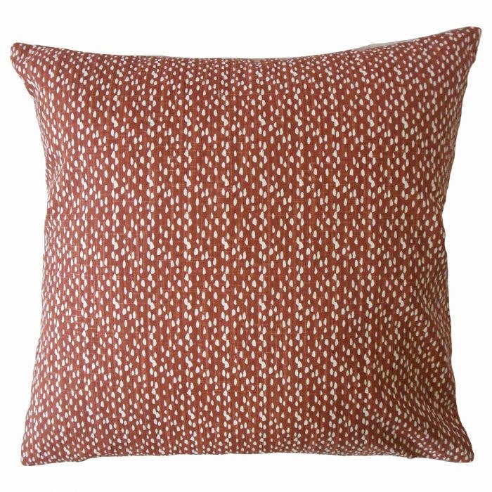 Xakery Throw Pillow: Cello Blue / 20" x 20"