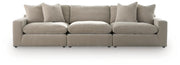 Maxton Heights - 3-Piece Sectional Sofa - Pebble