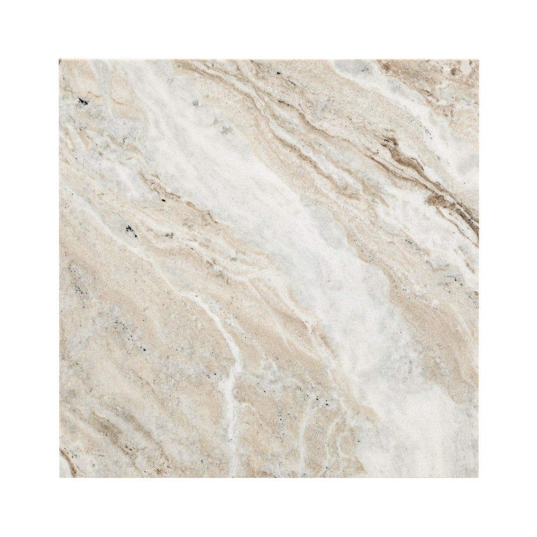 Bexly - Marble Square End Table