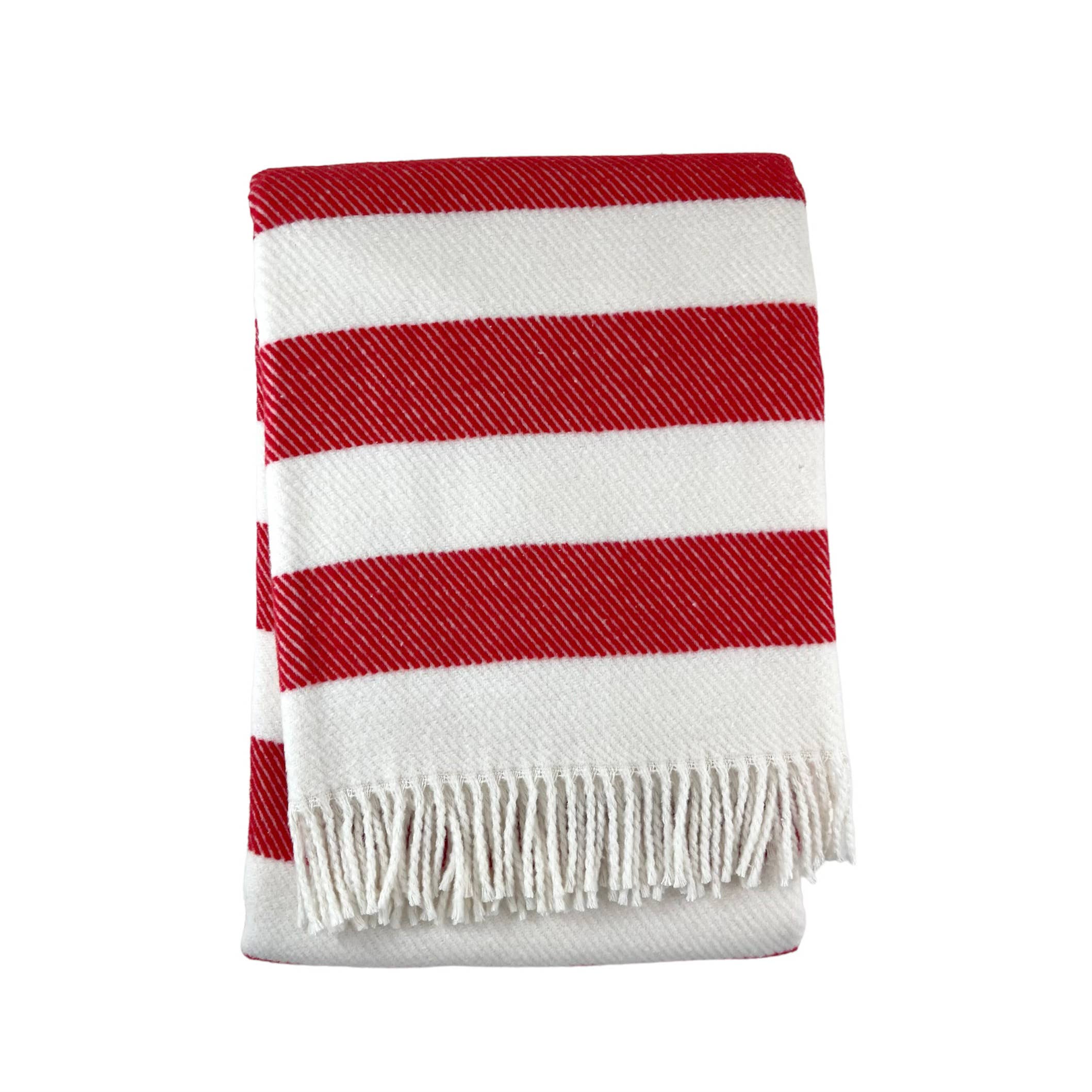 337 - Candy Stripe: Cream/Cobalt
