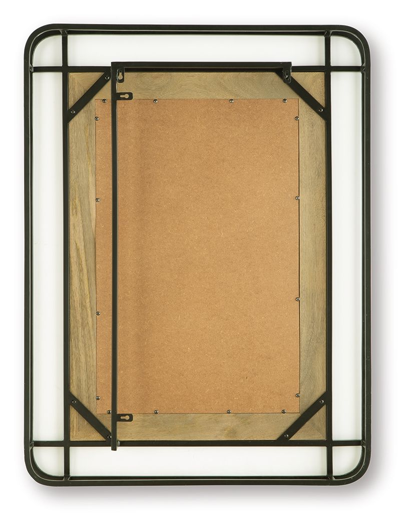 Beelman - Black / Brown - Accent Mirror