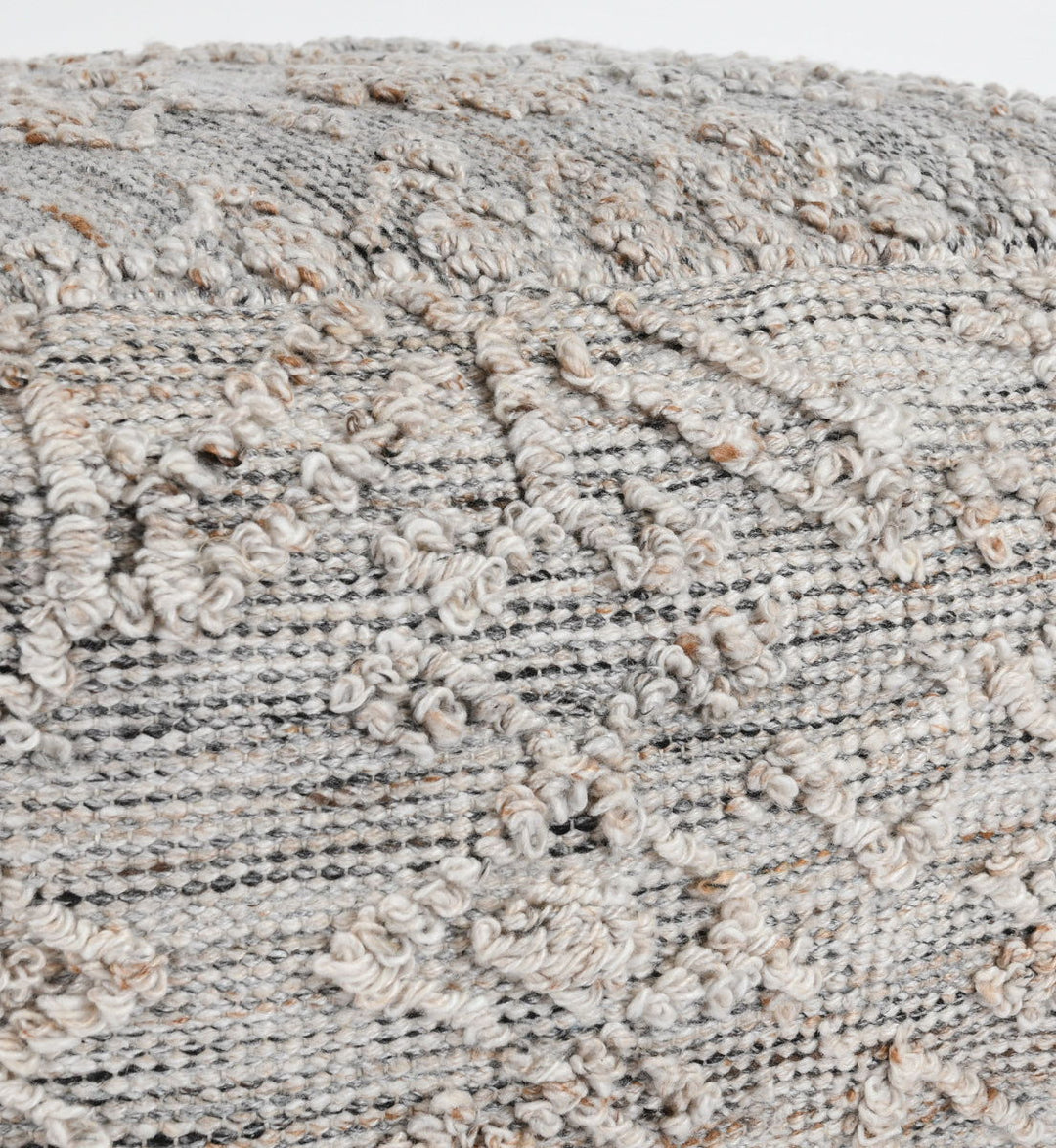 Performance - Tundra Pouf - Gray Multi