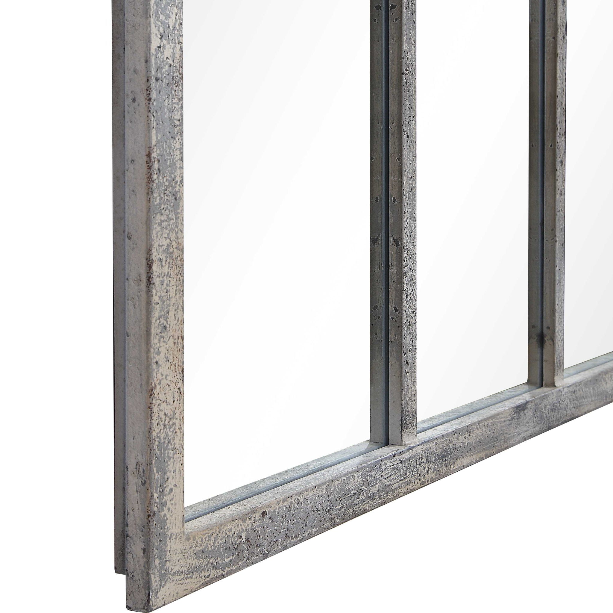 Amiel - Arched Mirror - Ivory