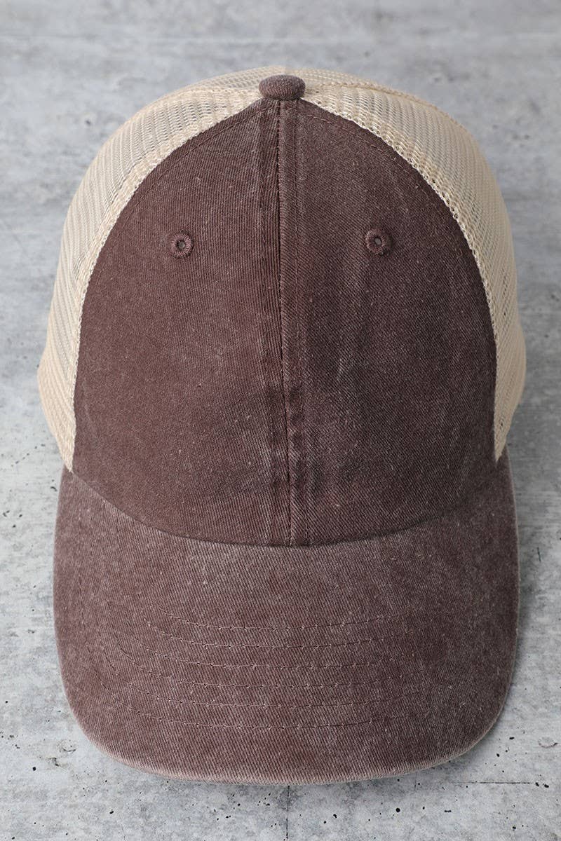 Trucker Mesh Back Baseball Cap