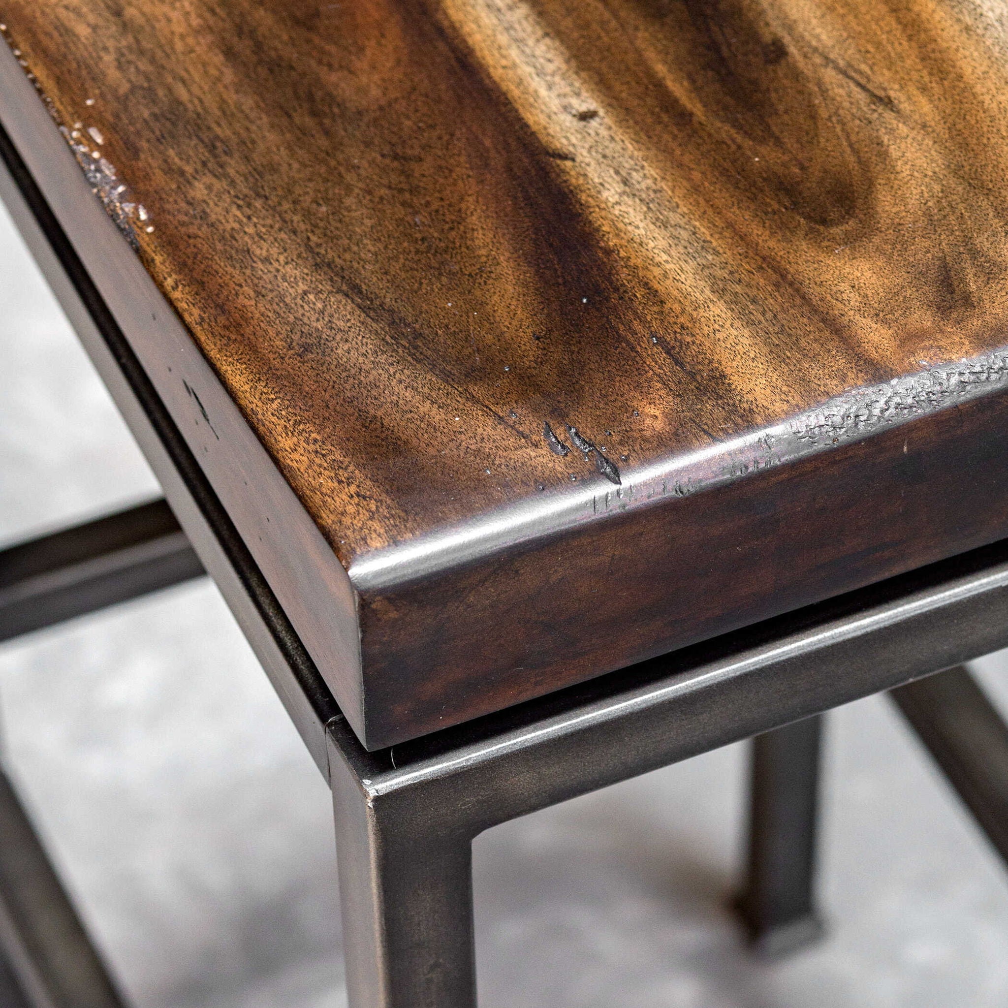 Beck - Industrial Bar Stool
