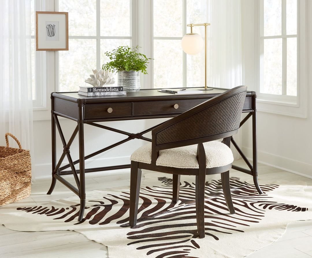 Retreat - Pole Rattan Writing Desk