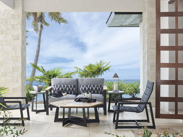 South Beach - Hexagonal Cocktail Table - Dark Gray
