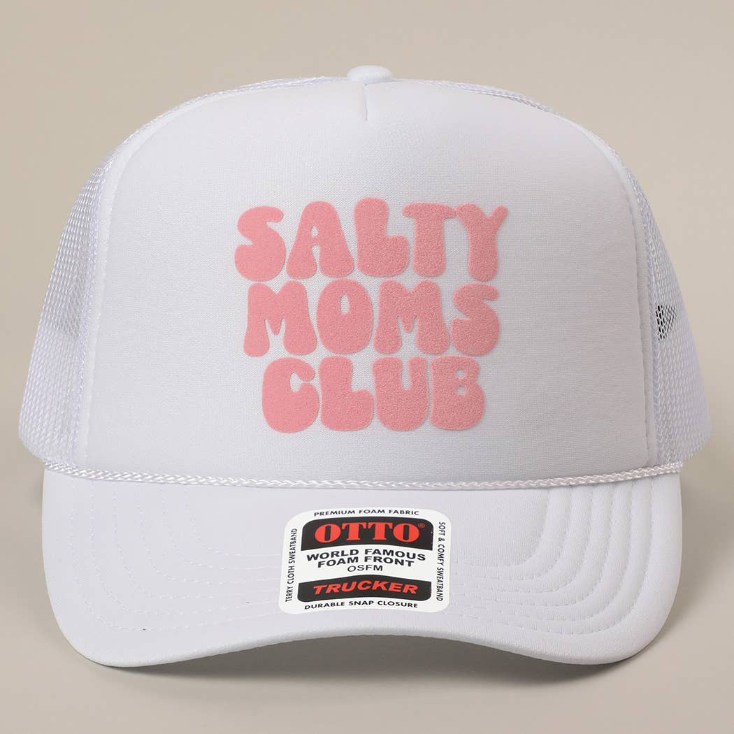 Salty Moms Club Printed Mesh Back Trucker Hat