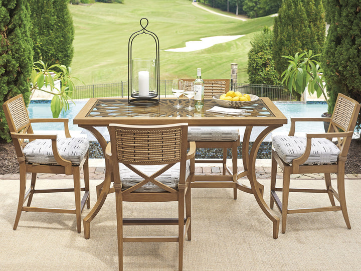 Los Altos Valley View - Bistro Table - Light Brown