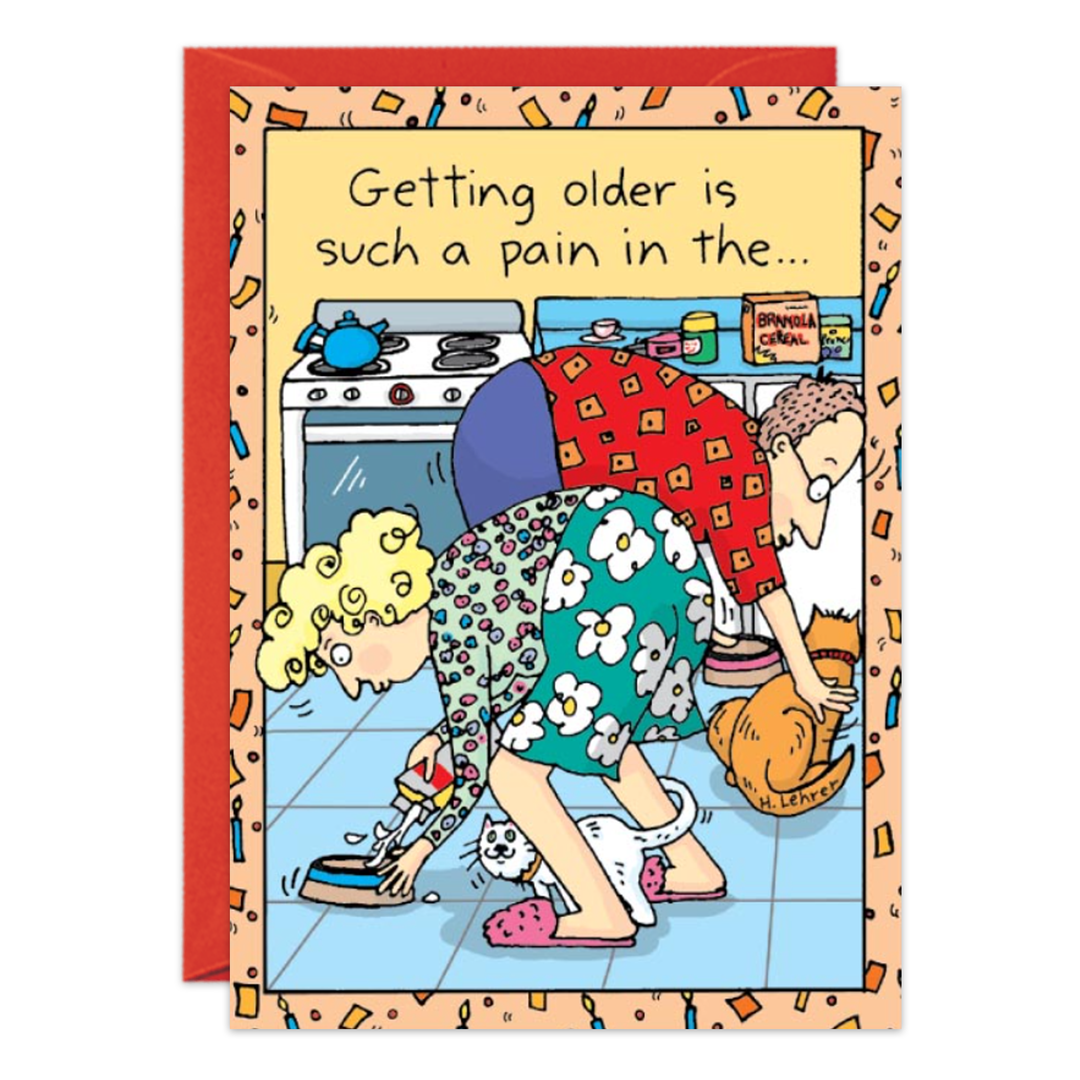 Pain In The Birthday Card - 7058