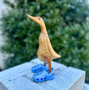 Chunky Boot Ducks - Crocs: Blue