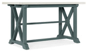 Serenity - Piers Friendship Table With 2-12" Leaves - White