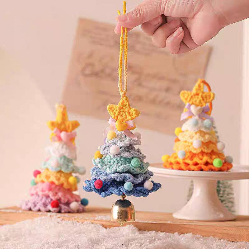 Handmade Christmas Tree Ornament: Orange